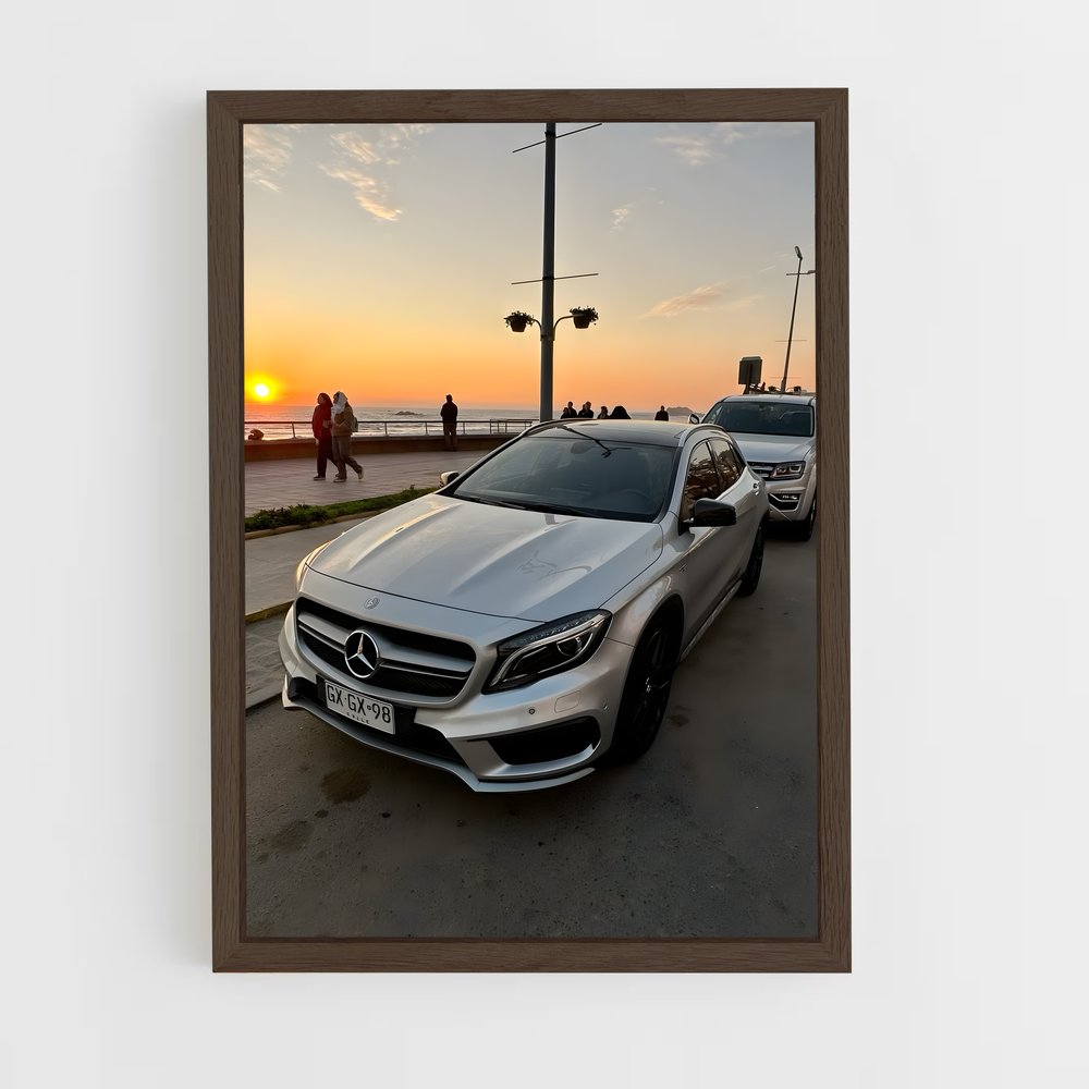 Poster superbe GLA AMG – affiche Mercedes (vue 5)